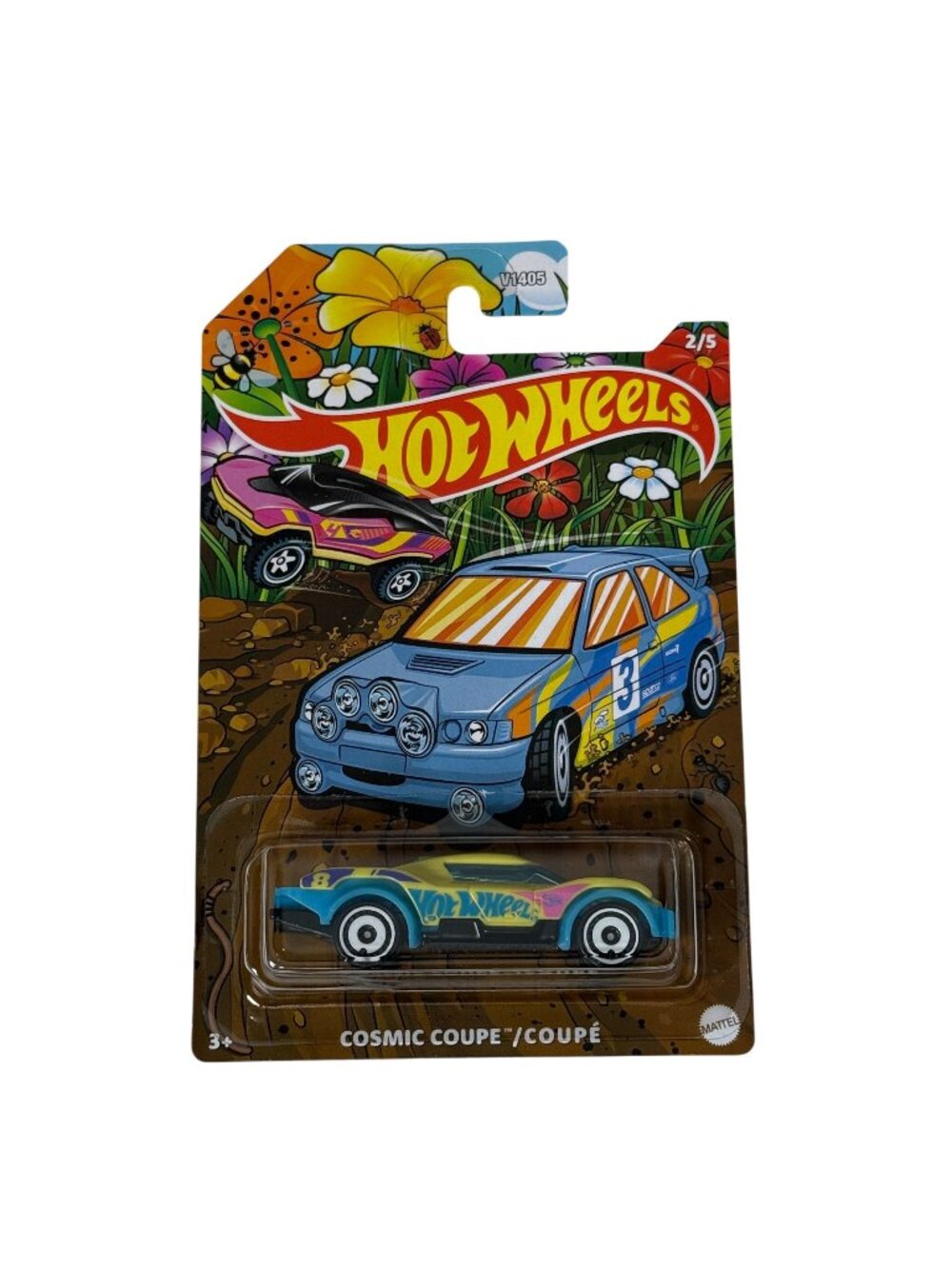 Hot Wheels Cosmic Coupe Floral Card Series Diecast 1:64 New